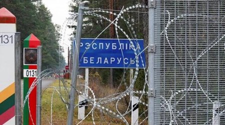 Литва закрыла границу из-за вторжения белорусских шаров