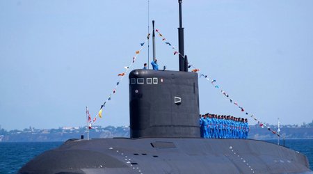 В России спустили на воду атомную подлодку «Хабаровск»