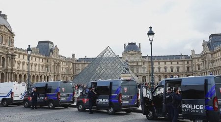 Двум из пяти задержанных по делу об ограблении Лувра предъявлены обвинения