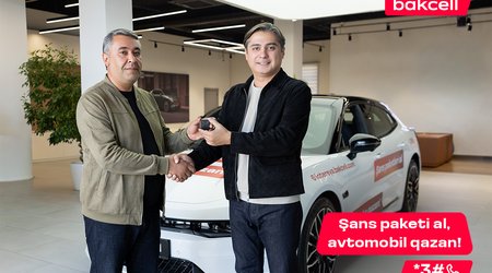 The 4th car has been won in Bakcell’s mega lottery!