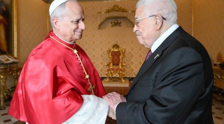 Президент Палестины у Папы Римского