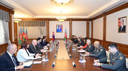 Azərbaycan və Slovakiya arasında hərbi əməkdaşlıq müzakirə olunub