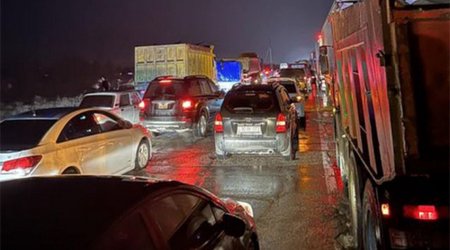Bakı–Qazax yolunda sıxlıq aradan qaldırılıb