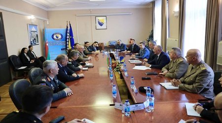 Azərbaycanla Bosniya və Herseqovina arasında hərbi əməkdaşlıq planı imzalanıb