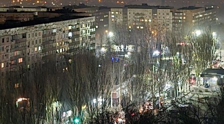 Донецк под атакой беспилотников