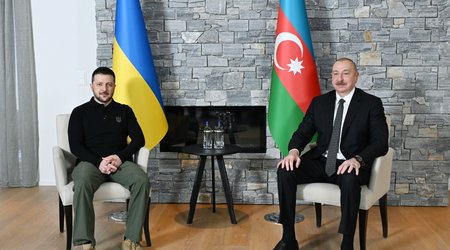 Azərbaycan və Ukrayna prezidentləri telefon danışığı aparıb