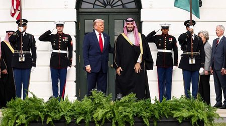 Трамп принимает в Белом доме саудовского кронпринца