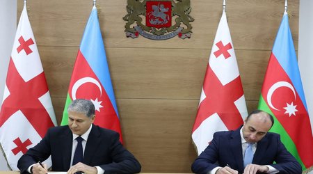 Vilayət Eyvazov Gürcüstana səfər edib, saziş imzalanıb