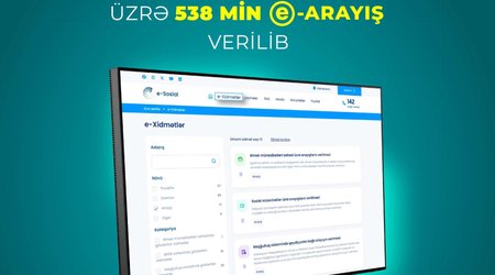 Bu ilin on ayında 538 min elektron arayış verib