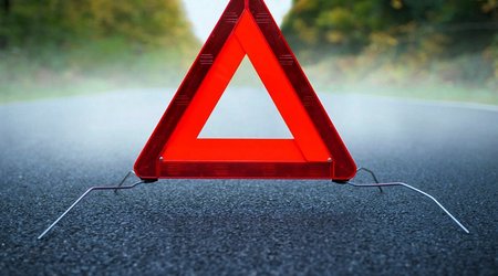 В Баку на проспекте Гейдара Алиева сгорел автомобиль