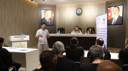 Cəzaçəkmə müəssisələrində İİV-profilaktikası ilə bağlı maarifləndirmə tədbirləri həyata keçirilib