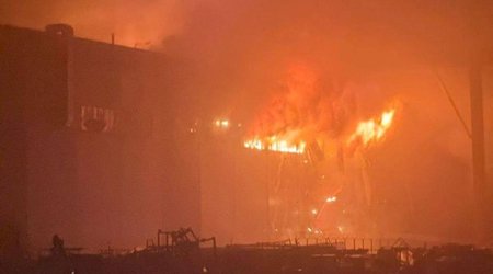 В Татарстане вспыхнула «Алабуга», где собирают «Шахеды»