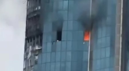 Дроны атаковали бизнес-центр «Грозный-Сити»