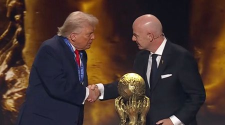 Дональд Трамп первым в истории получил Премию мира ФИФА