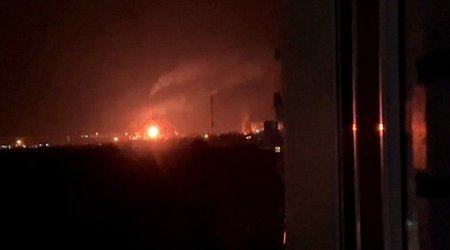 Беспилотники атаковали Саратов. Горела нефтебаза