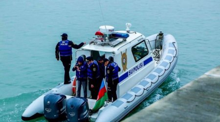 В Мингячевирском водохранилище задержан браконьер