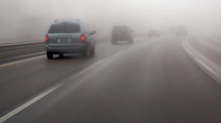 На ряде дорог Азербайджана снизится дальность видимости