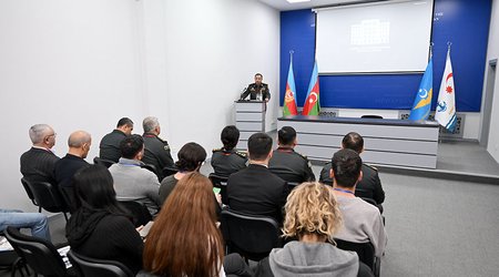 Müdafiə Nazirliyində media nümayəndələri ilə seminar keçirilib