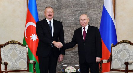 Кремль анонсировал встречу Путина с Алиевым
