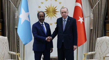 Ərdoğan Somali Prezidenti ilə görüşüb