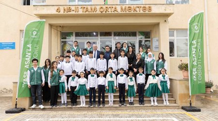 Yaşıl ASAN” ekoloji proqramı çərçivəsində “Balaca Ekoloqlar” layihəsi davam edir