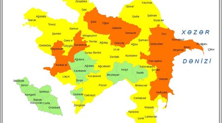 Küləkli hava şəraiti ilə bağlı sarı və narıncı xəbərdarlıq verilib