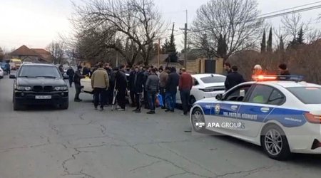 Zaqatalada yol qəzası: 2 nəfər xəsarət alıb