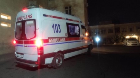 Goranboyda yıxılaraq başı betona dəyən qadın ölüb