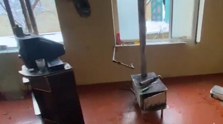 Şamaxıda yaşayış evində partlayış olub, xəsarət alan var - Video