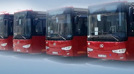 525 nömrəli marşrut xəttinə daha 10 avtobus cəlb olunur
