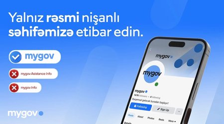 İRİA xəbərdarlıq edir: “mygov” adından 1500 manatlıq sosial yardım elanları saxtadır