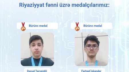 Azərbaycan məktəbliləri beynəlxalq olimpiadada 10 medal qazanıblar