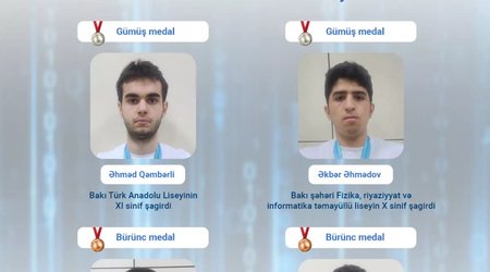 Азербайджанские школьники успешно выступили на XXII Международной Жаутыковской олимпиаде!