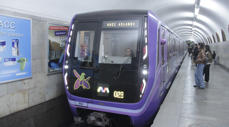 “Dərnəgül” depo ərazisində metro tunellərində əsas yol işləri tamamlanıb