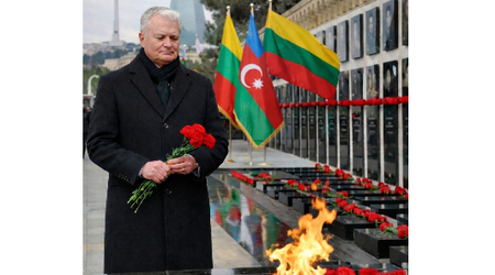 Litva Prezidenti “Qara Yanvar”ın ildönümündə Azərbaycanla həmrəylik ifadə edib