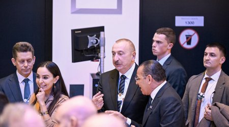 İlham Əliyev Ümumdünya İqtisadi Forumu çərçivəsində panel iclasda iştirak edib