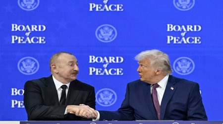 İlham Əliyevlə Donald Tramp arasında Davosda geniştərkibli görüş keçirilir-Yenilənib