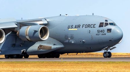 Американские самолеты перебрасывают грузы на Ближний Восток