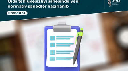Qida təhlükəsizliyi sahəsində yeni normativ sənədlər hazırlanıb