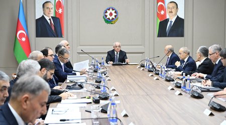 Nazirlər Kabinetində Xəzərin və Bakı buxtasının ekoloji vəziyyətinə dair iclas keçirilib