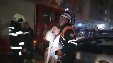 Xırdalanda çoxmərtəbəli yaşayış binasında yanğın olub