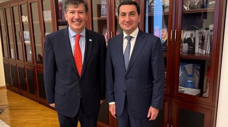 Azerbaijan’s Hajiyev meets UN interim resident coordinator