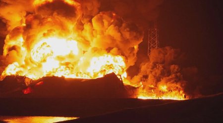 Россия ударила по газопроводу в Донецкой области