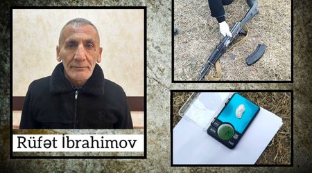 Ucarda saxlanılan şəxsdən odlu silah və narkotik vasitə aşlarlandı