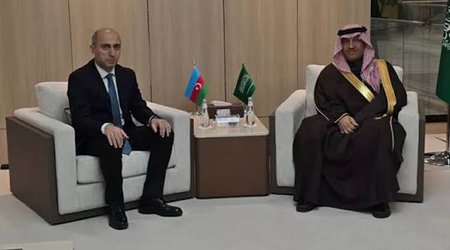 Эмин Амруллаев встретился с министром образования Саудовской Аравии