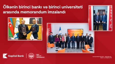 A memorandum signed between the country’s first bank and first university