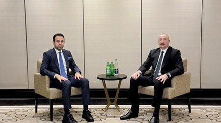 Ilham Aliyev meets secretary general of Muslim Council of Elders
