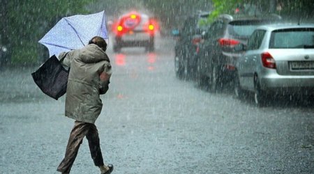 Hazırda ölkə ərazisində yağıntılı və küləkli hava şəraiti davam edir - Faktiki hava