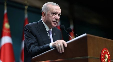 Ərdoğan Əliyevi "Zayed İnsan Qardaşlığı Mükafatı" alması münasibətilə təbrik edib
