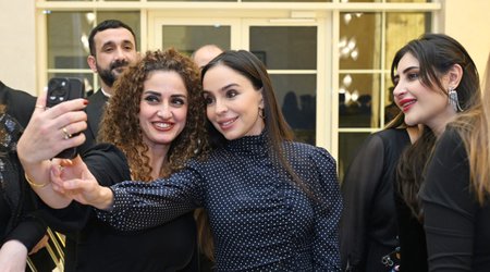 Leyla Əliyeva “Qış nağılı”nın açılışında